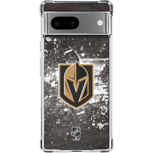 NHL Vegas Golden Knights Frozen Google Pixel 7a Clear Case